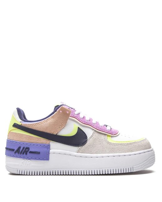 Nike White Af1 Shadow "Photon Dust" Sneakers