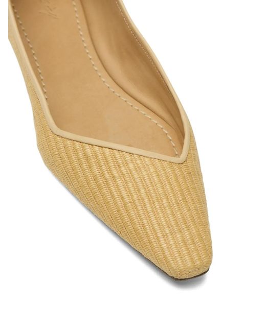 Marsèll Natural Cazzuola Woven Ballet Flats
