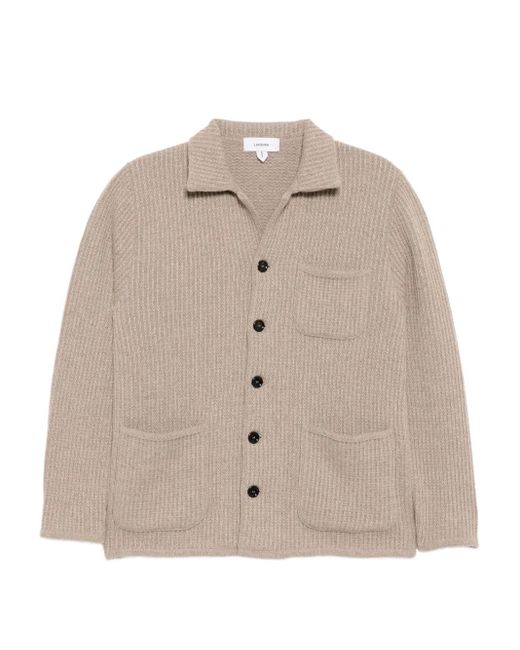 Lardini Natural Single-Breasted Jacket for men