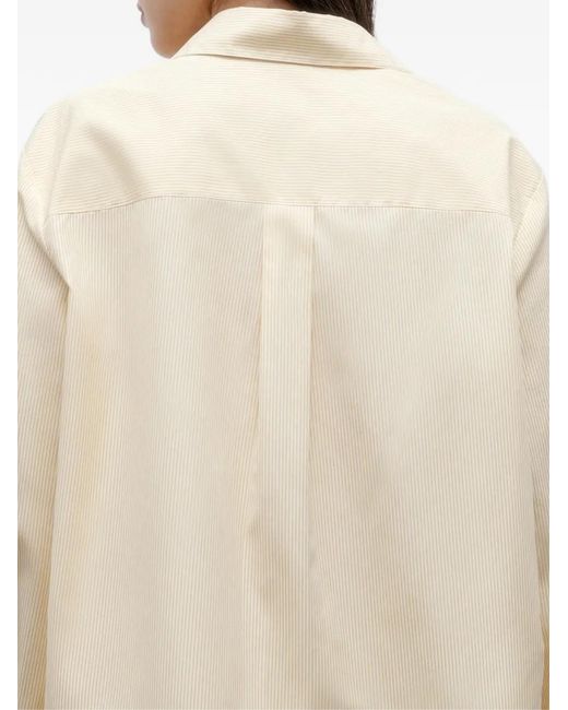 Twp Natural Striped Long-Sleeve Shirt