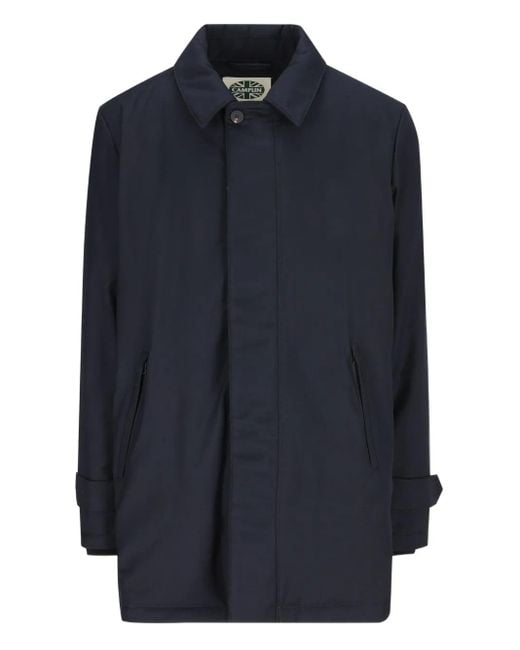メンズ Camplin North ボタン コート Blue