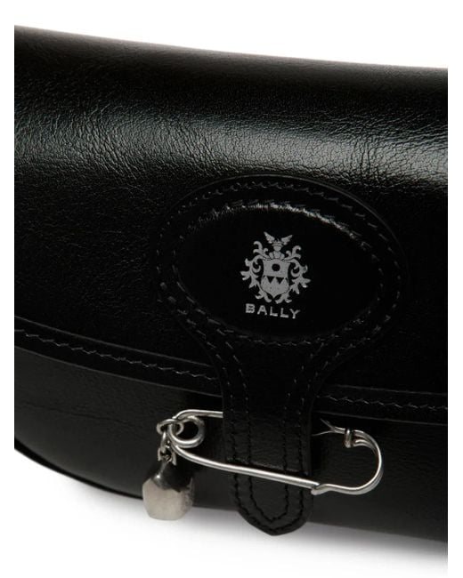 Borsa A Spalla Beckett di Bally in Black
