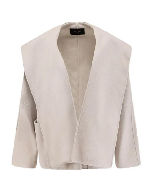 Paltò Natural Shawl-Collar Jacket