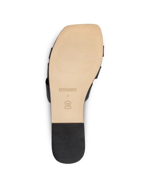 Bernardo White Oxford Woven Sandals