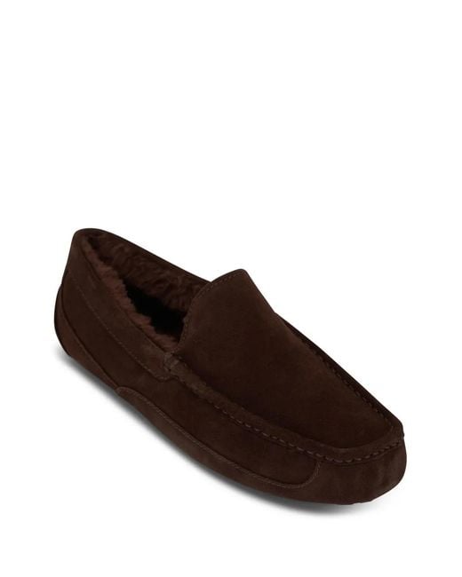 Ugg Brown Ascot Suede Slippers for men