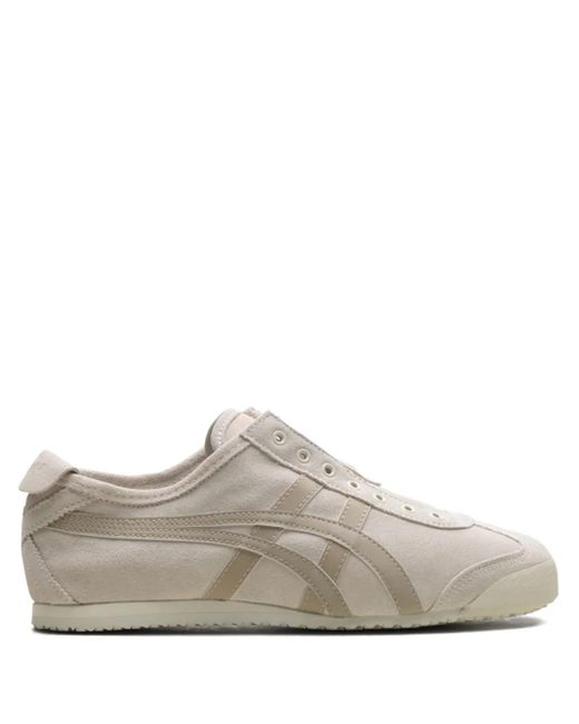 Onitsuka Tiger Gray Mexico 66 Slip-On "Birch Wood Crepe" Sneakers