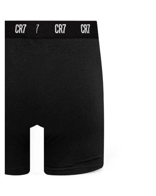 Cristiano Ronaldo CR7 Blue Logo-Waistband Boxer Briefs (Set Of Seven) for men