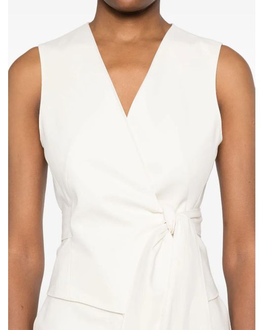 Max Mara Zampa Top White