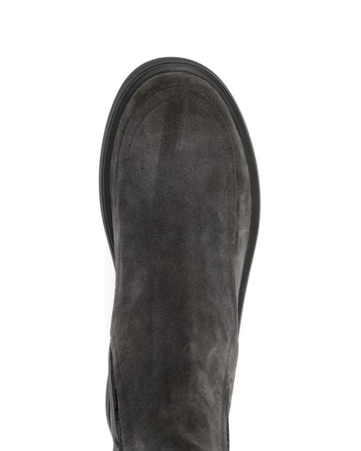 THE ANTIPODE Black Suede Boots for men