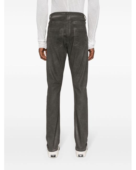 Rick Owens Detroit Slim-Fit-Jeans in Gray für Herren