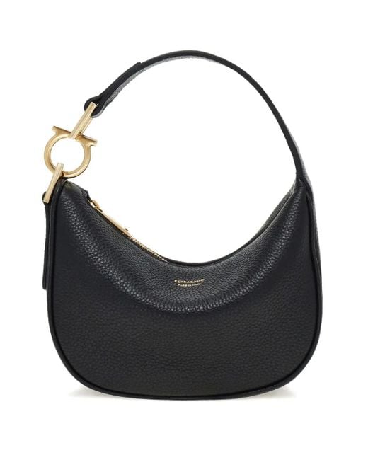 Ferragamo Black Shoulder Bag Xs