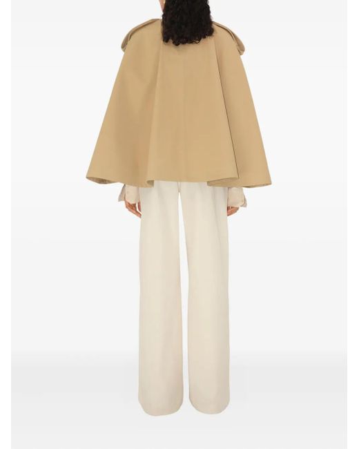 Cape En Coton Burberry en coloris Natural