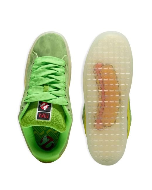 メンズ PUMA X Ghostbusters Suede Xl Slimer "green/lime Smash/warm White" スニーカー