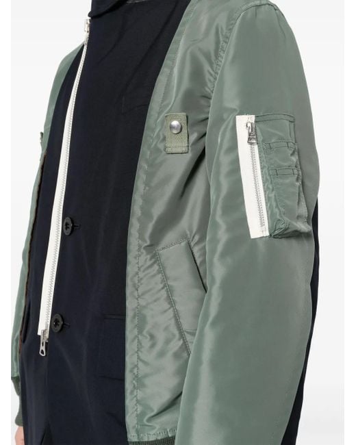 Chaqueta De Traje Sacai de hombre de color Black