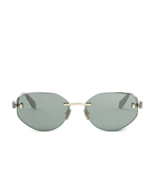 BVLGARI Gray Serpenti Forever Sunglasses