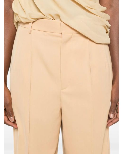 Wardrobe NYC White X Rhw Pleated Palazzo Pants