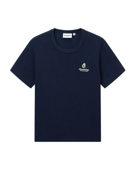 Chocoolate Blue Logo T-Shirt