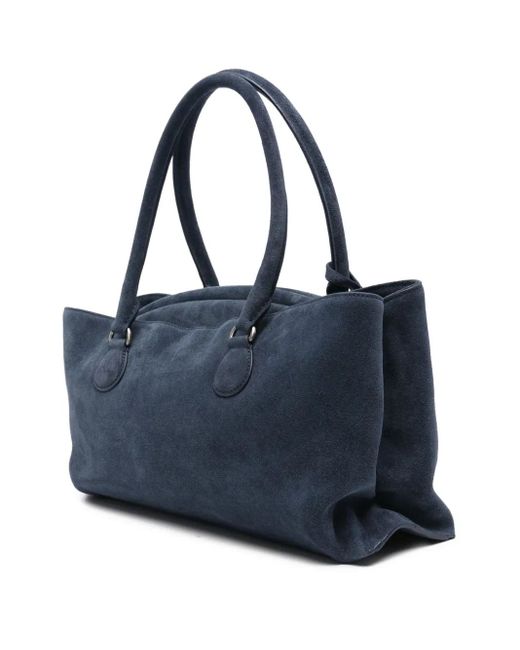 バッグ OSOI SHELL BROT (NAVY) OSOI Shell Brot Top Handle Tote Bag in Blue | Lyst