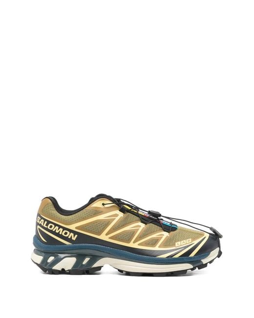 Salomon Green Single-Layer Mesh Trainers