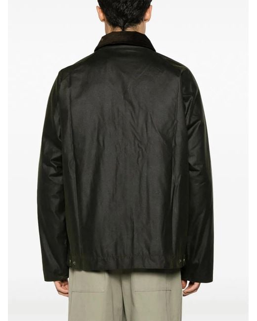 Barbour Black Bedale Jacket for men