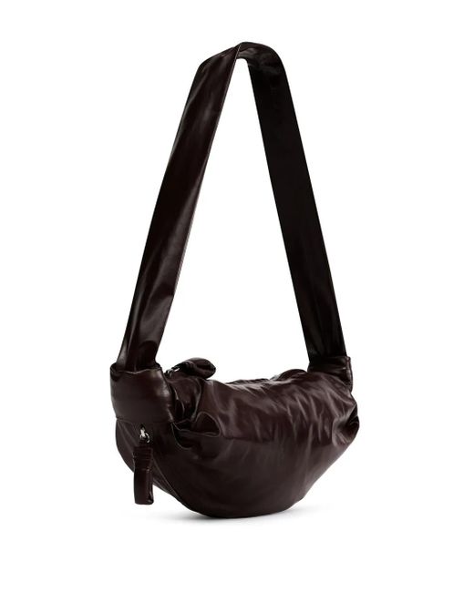 Lemaire Metallic Small Soft Croissant Bag