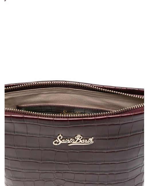 Mc2 Saint Barth Purple Aline Tote Bag