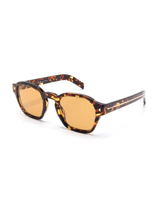 Prada Natural Tortoiseshell-Effect Sunglasses for men