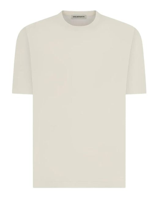 GOES BOTANICAL White Short-Sleeve Crew-Neck T-Shirt for men