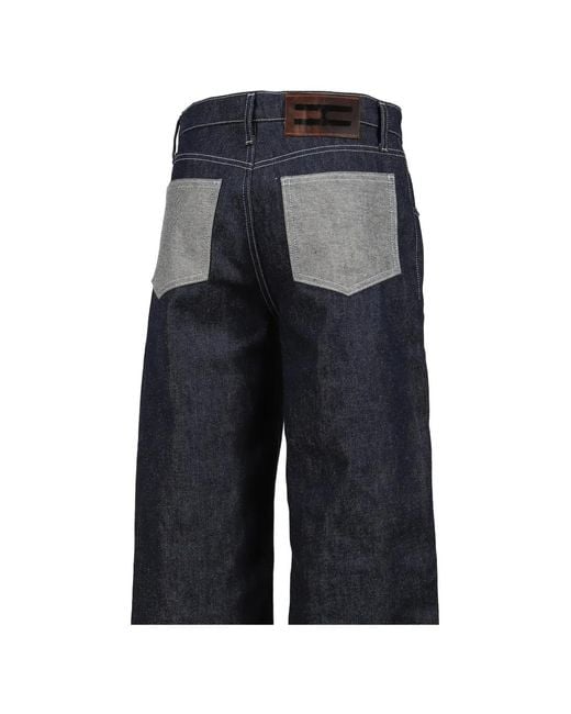 The Edge of Earth™ Blue Lofoten Contrast-Stitch Jeans for men