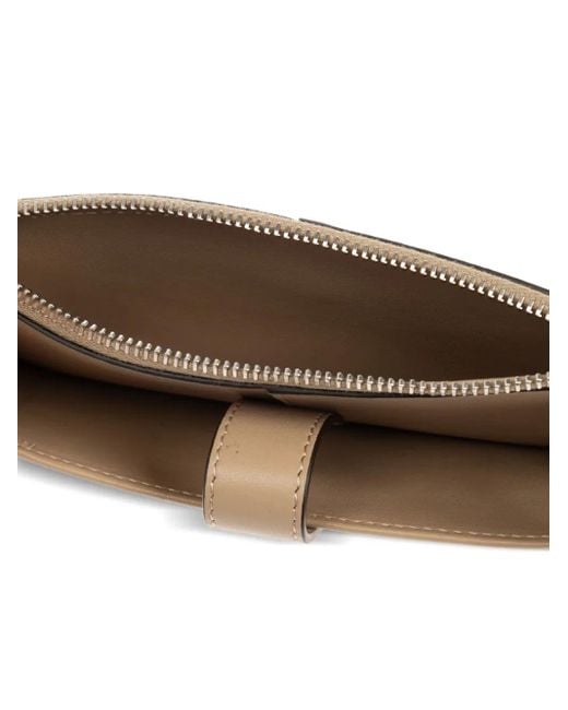 Tod's レザー サングラスケース Natural