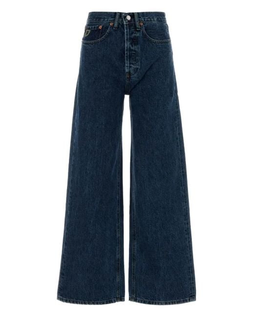 Vaqueros anchos Lois de color Blue