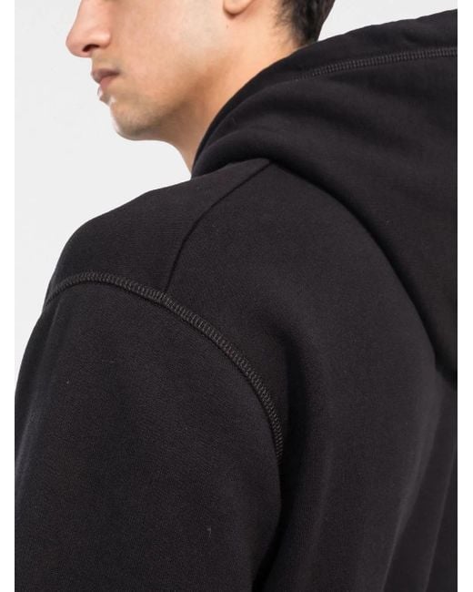 Sudadera Con Capucha Y Logo DSquared² de hombre de color Black