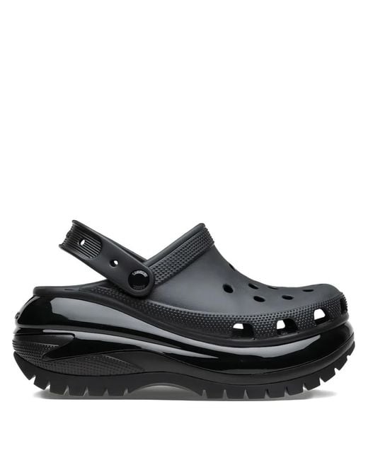 CROCSTM Black Mega Crush Clogs