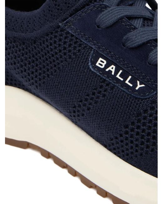 Bally Blue Outline Sneakers for men