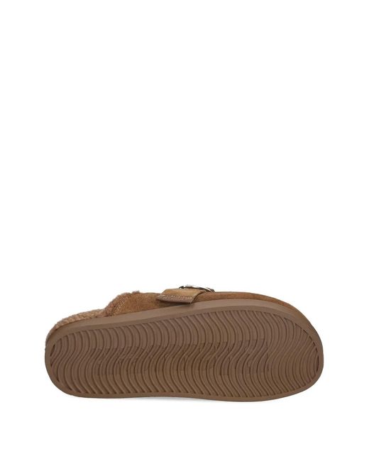 Blauer Brown Glade Buckle-Strap Loafers
