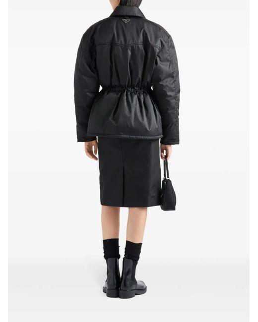 Prada Black Buttoned Down Jacket