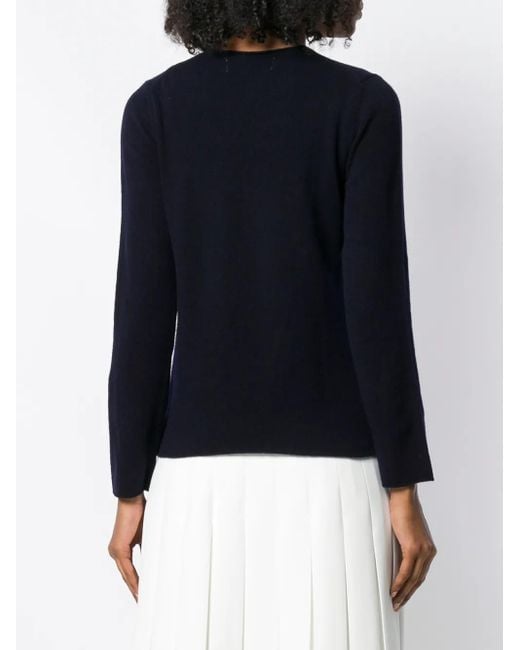 Pull À Appliqué Cœur COMME DES GARÇONS PLAY en coloris Blue