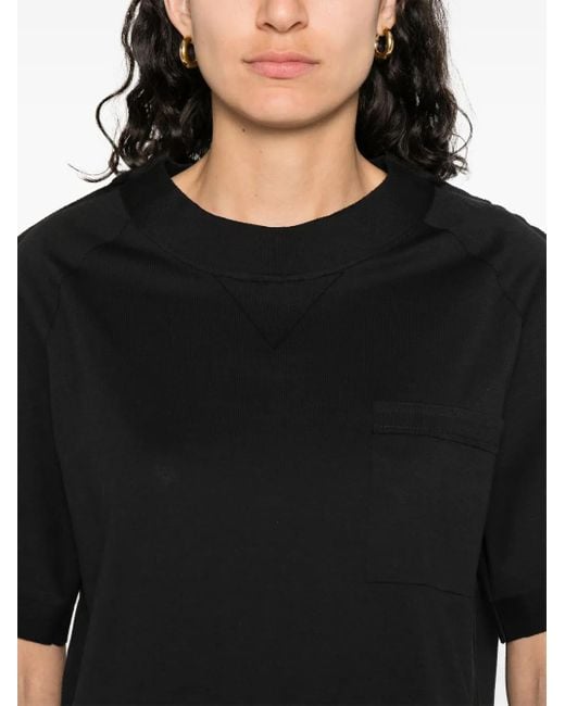 Marni Trunkaroo T-Shirt Met Detail in het Black