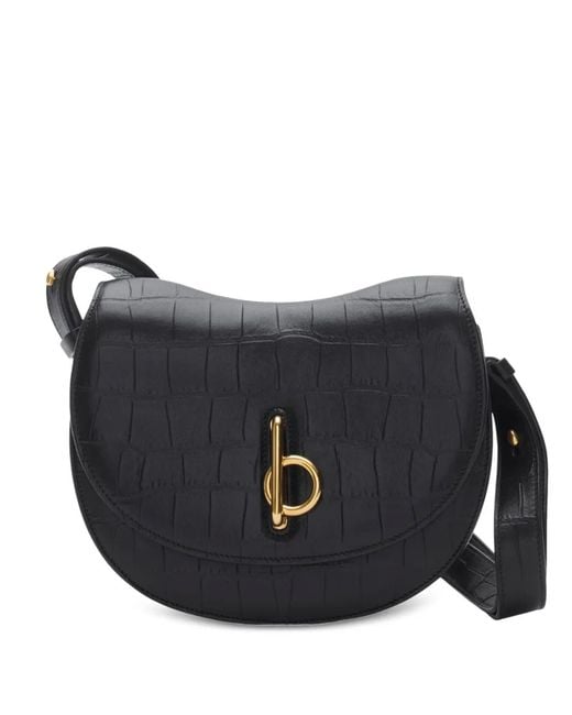 Burberry Black Small Rocking Horse Cross Body Bag