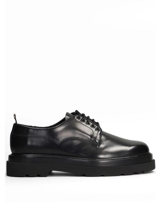 Derby Stringate di Paul Smith in Black da Uomo