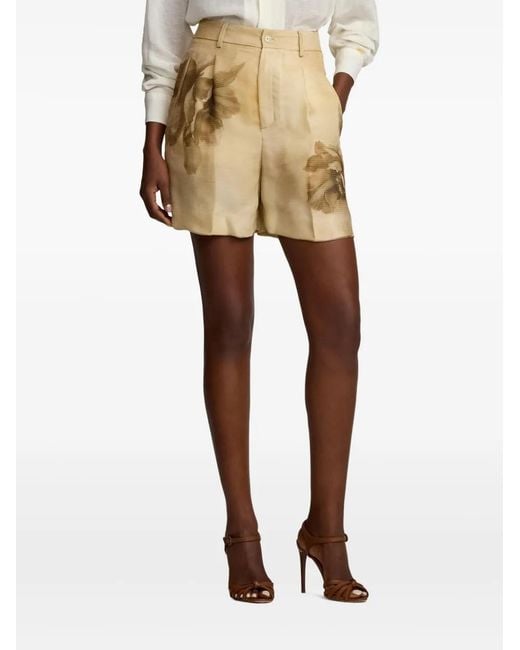Ralph Lauren Natural Printed Shorts