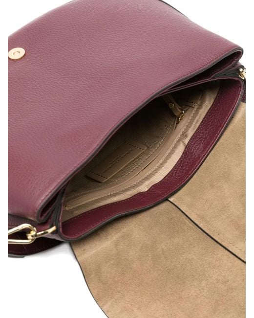 Borsa A Spalla Helena di Gianni Chiarini in Purple