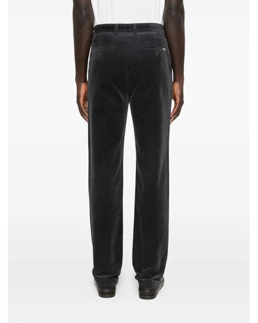 Gant Black Corduroy Trousers for men