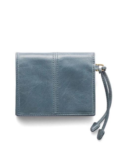 Prada Blue Small Leather Wallet