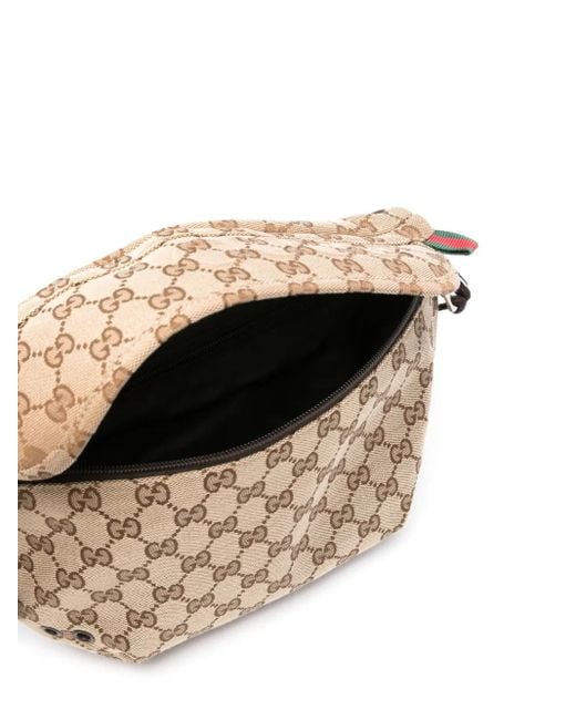 Gucci Gray Small Gg Belt Bag for men