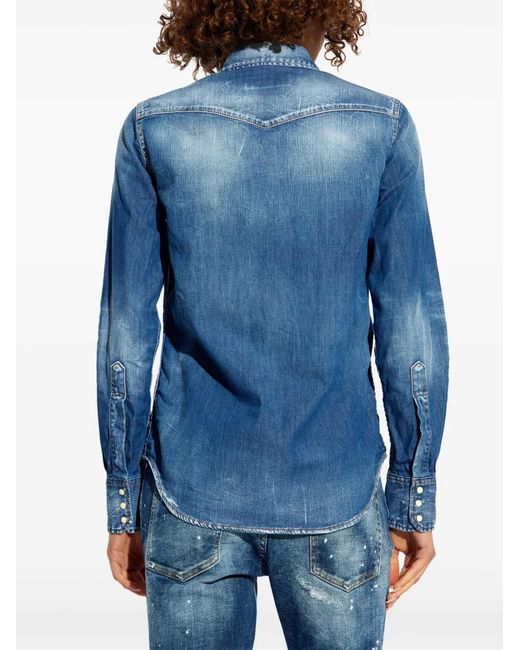 DSquared² Blue Shirt