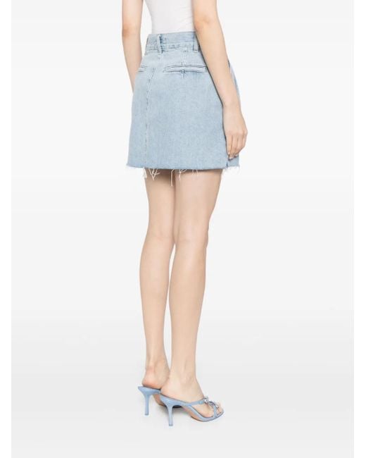Agolde Denim Mini-Rok in het Blue