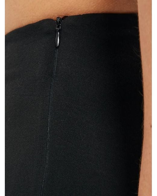 Malloni Broek Met Split in het Black