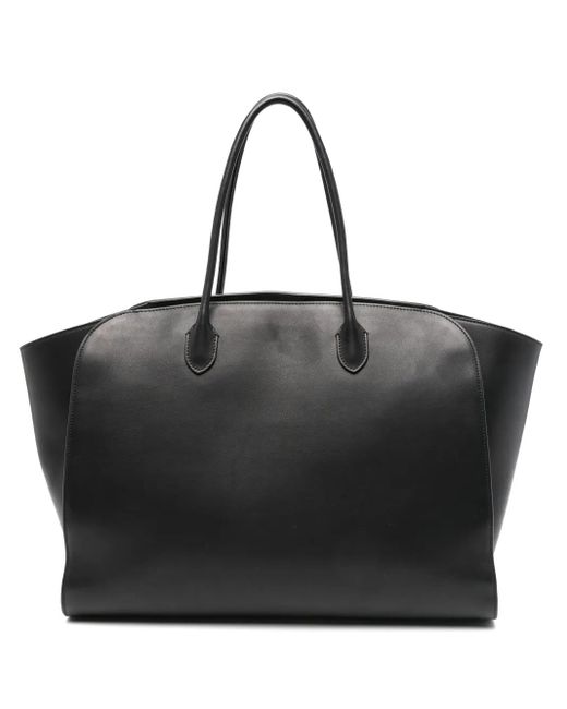 The Row Black Marlo Tote Bag