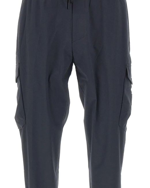 Boss Blue Tapered-Fit Trousers for men